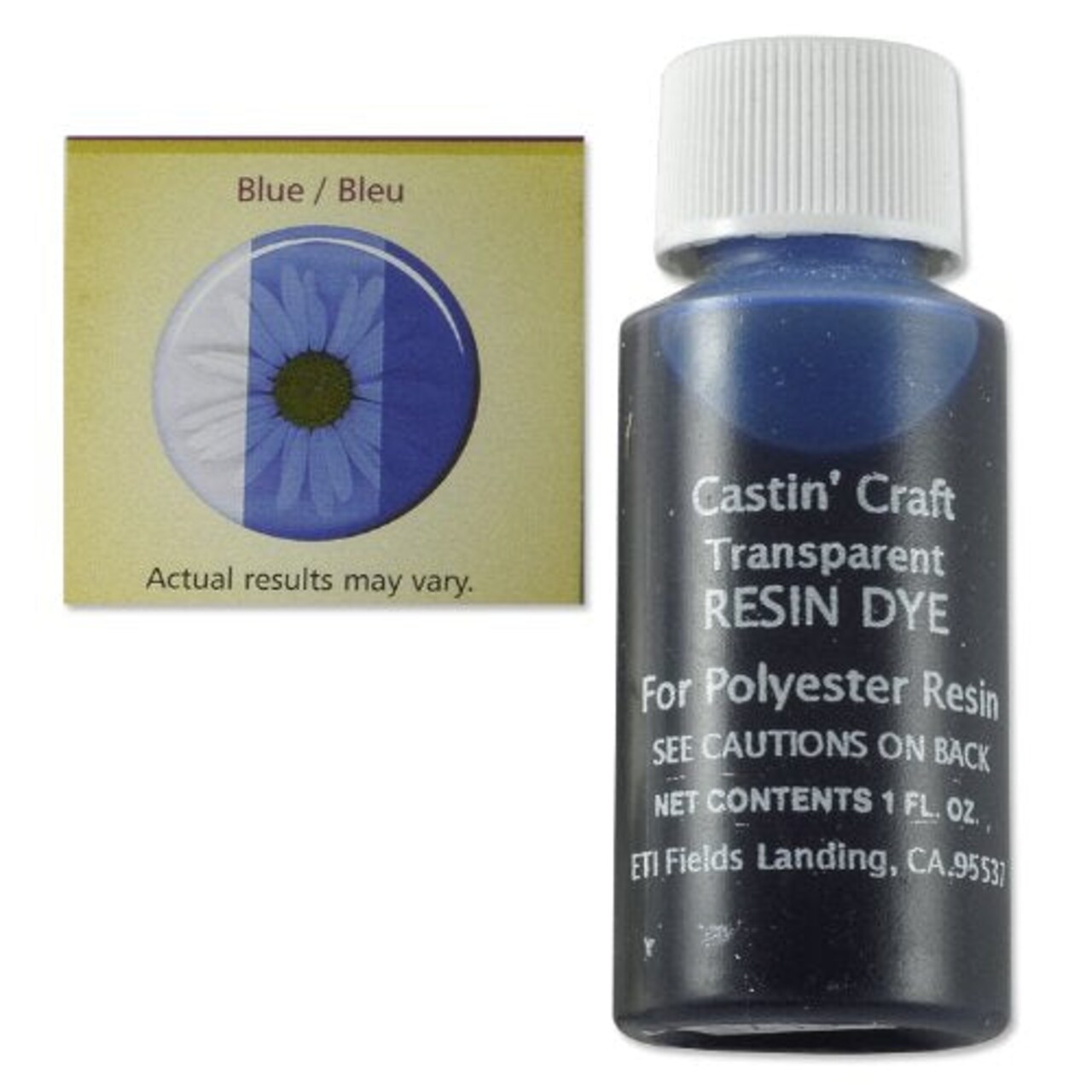 Transparent Blue Resin Dye (1-Oz)